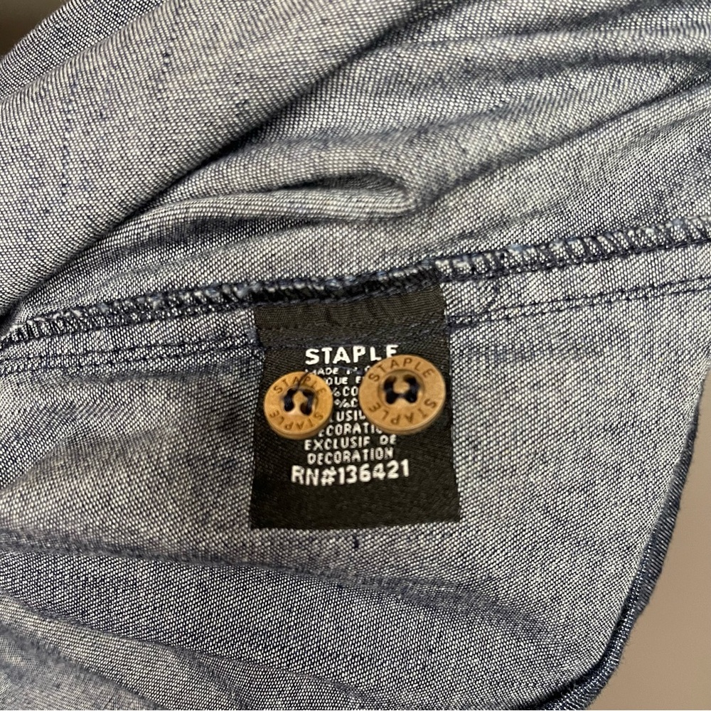 Staple The Rugged Outdoors Denim Shirt - Picture 4 of 4
